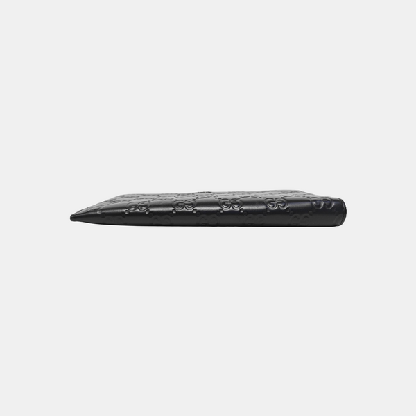 Signature Monogram Calfskin Black Wallet