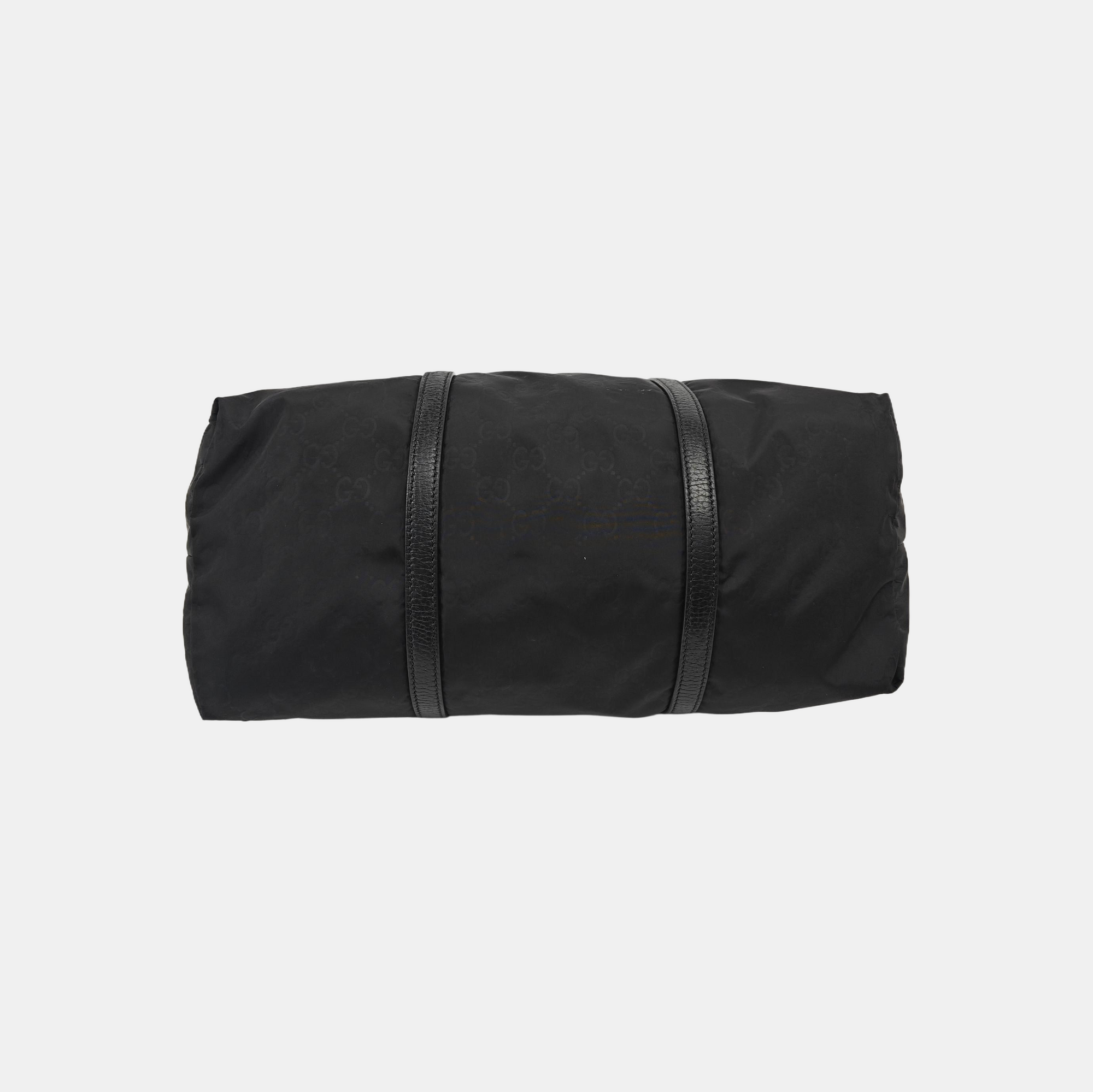 GG Imprime Monogram Nylon Black