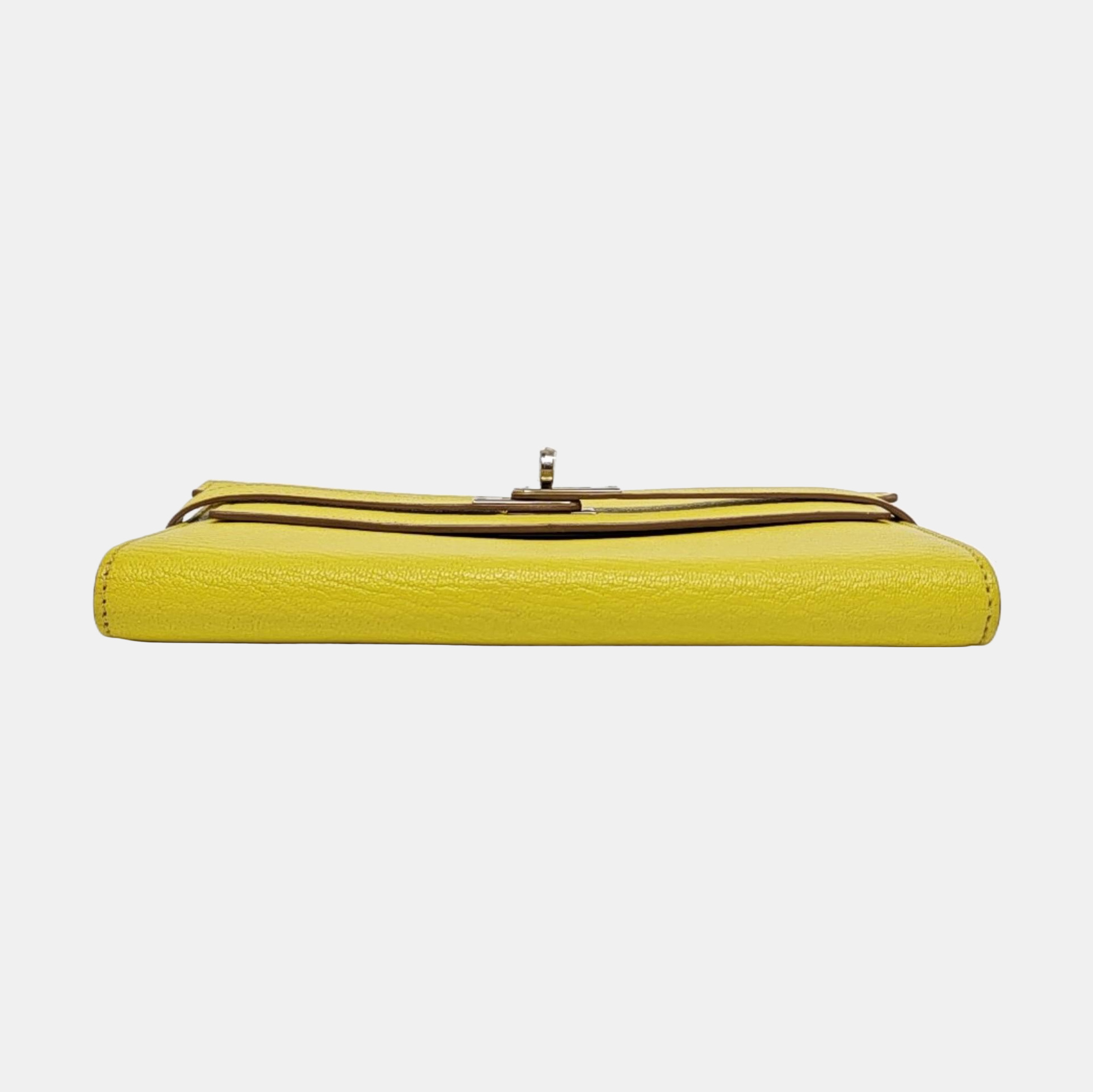 Kelly 19 Chèvre Mysore Yellow Wallet