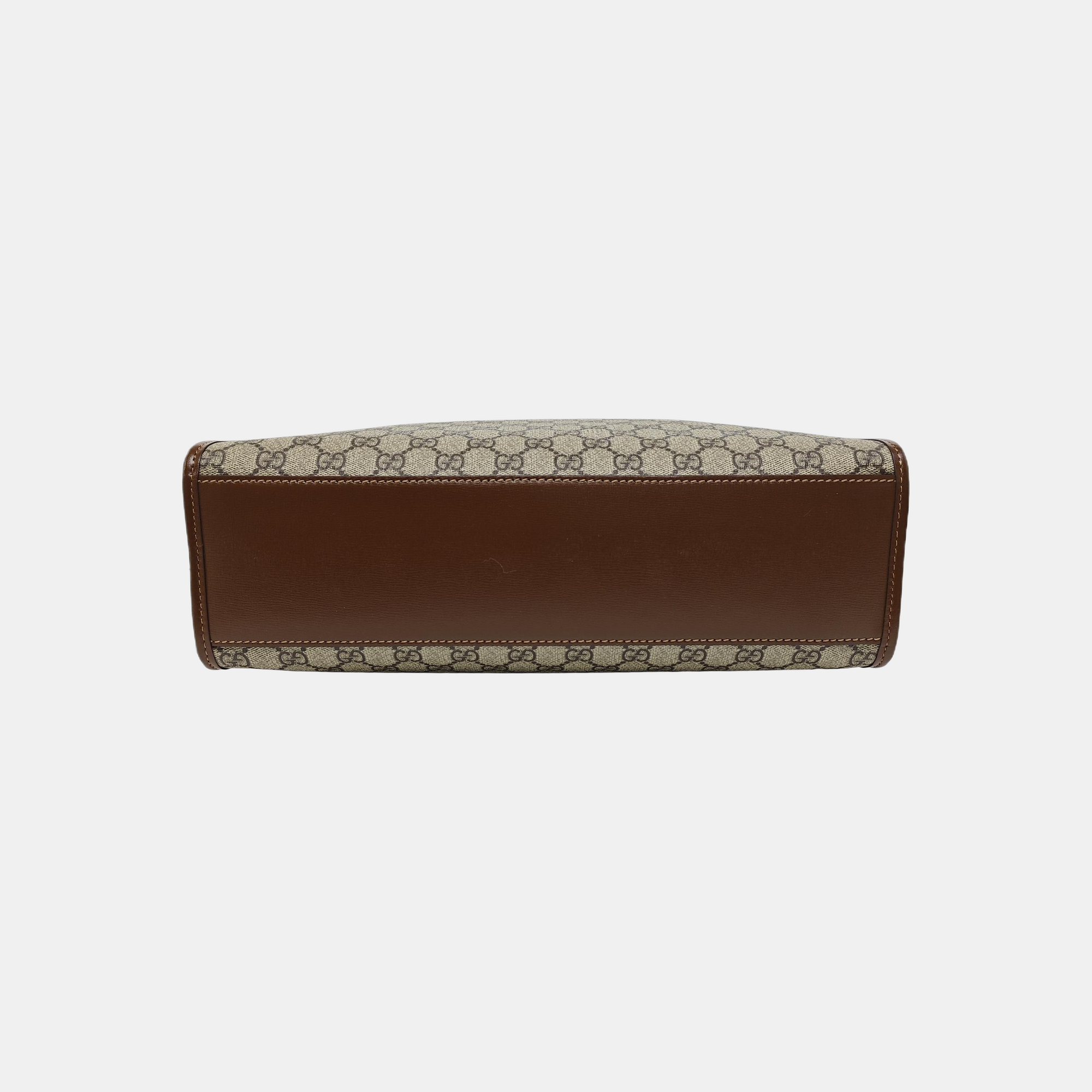 Retro Medium Monogram Coated Canvas Black