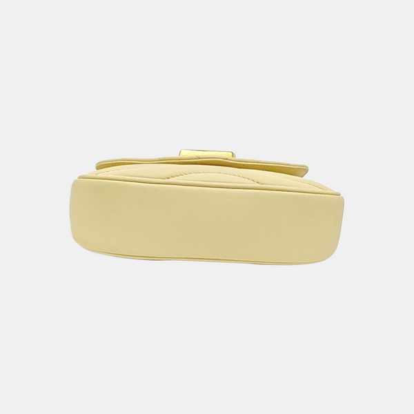 NEW WAVE Quilted Calfskin Yellow