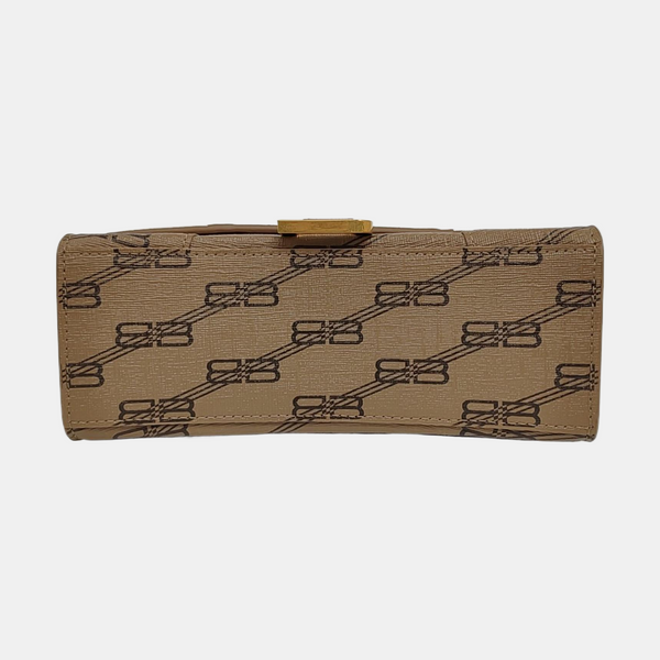 Hourglass XS Coated Canvas Brown