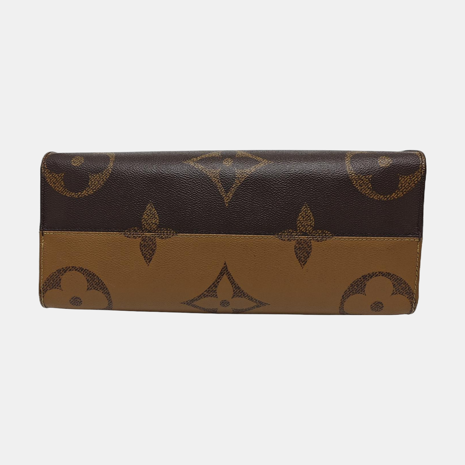 ONTHEGO MM Monogram Coated Canvas Brown