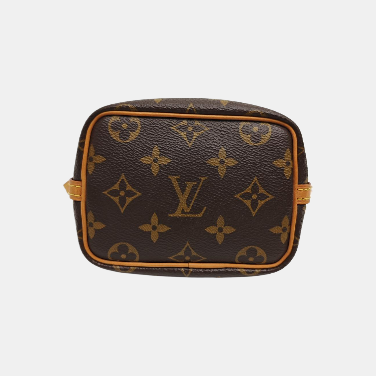 NÉONOÉ Nano Monogram Coated Canvas Brown
