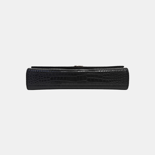 Calfskin Shoulder Bag Black