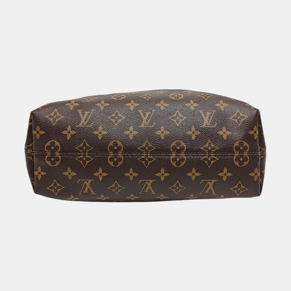 GRACEFUL TPM Monogram Coated Canvas Brown