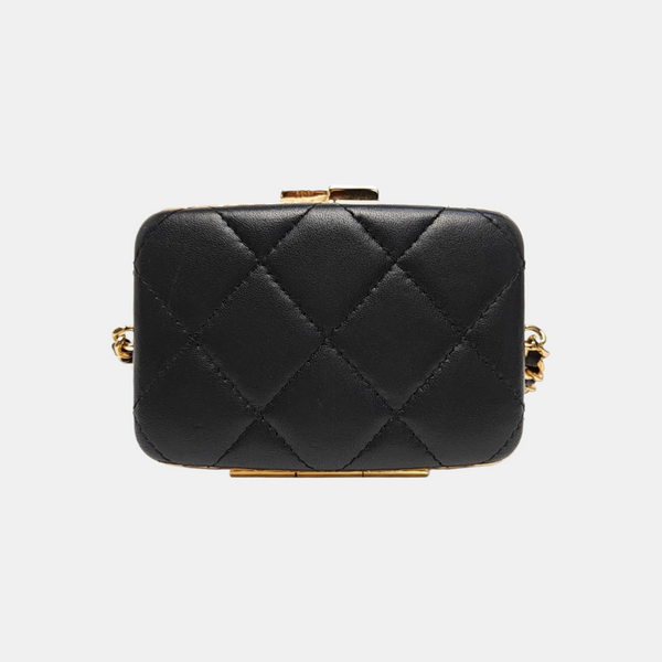 Quilted Lambskin Black