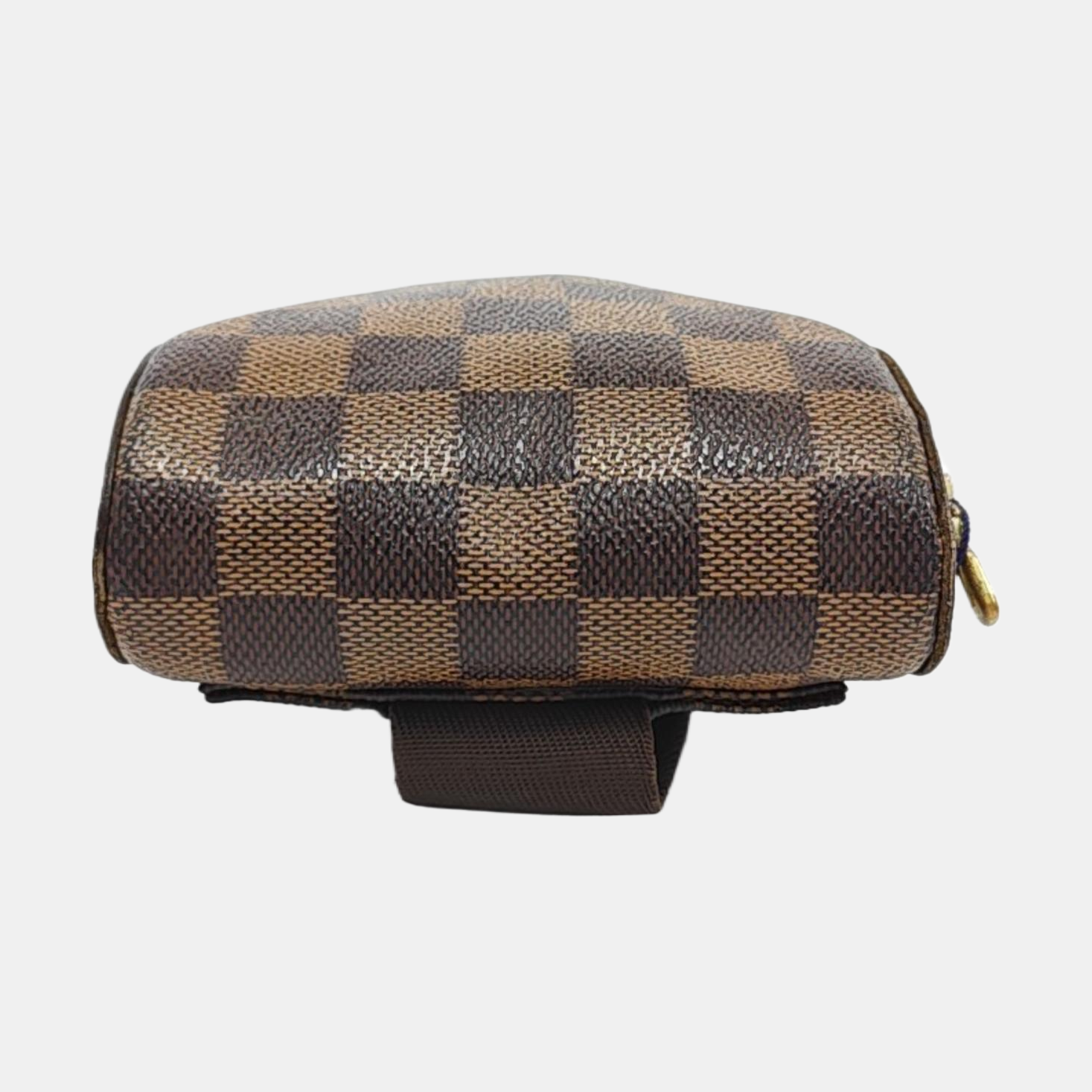 GÉRONIMOS Damier Ebene Coated Canvas Brown