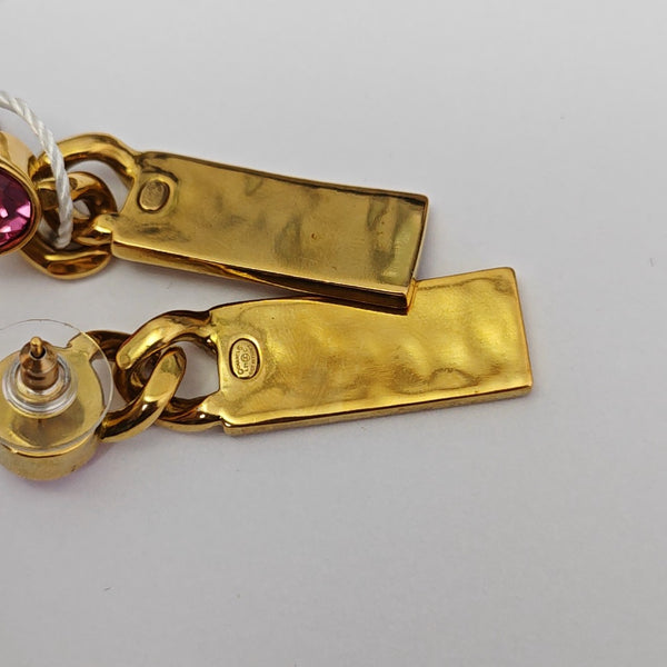 Metal Gold Stud Earrings