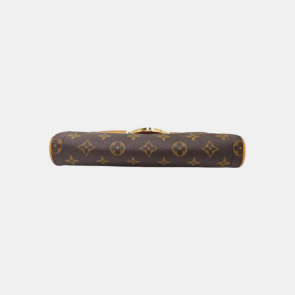 BEVERLY MM Monogram Coated Canvas Brown