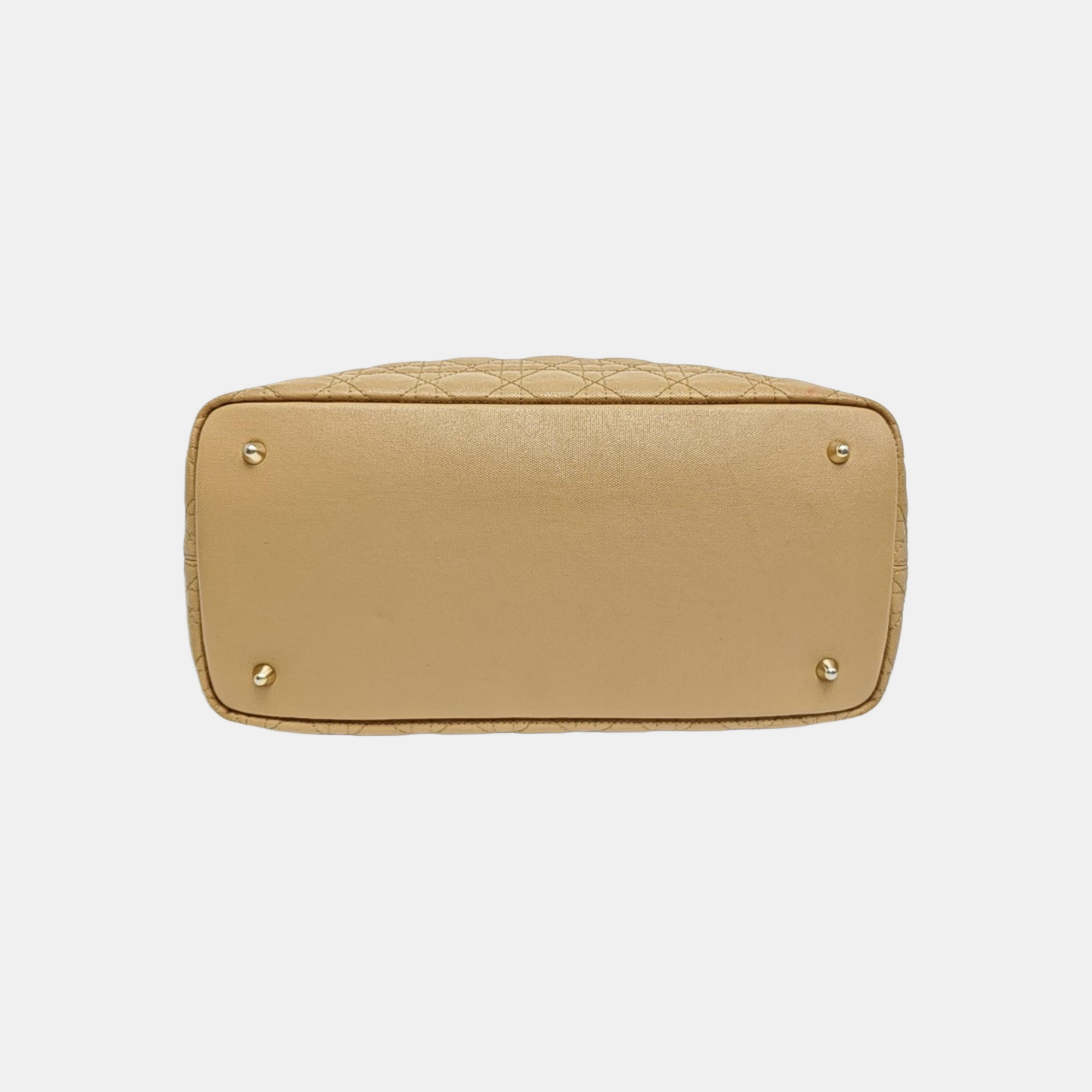 Panarea Quilted Coated Canvas Yellow