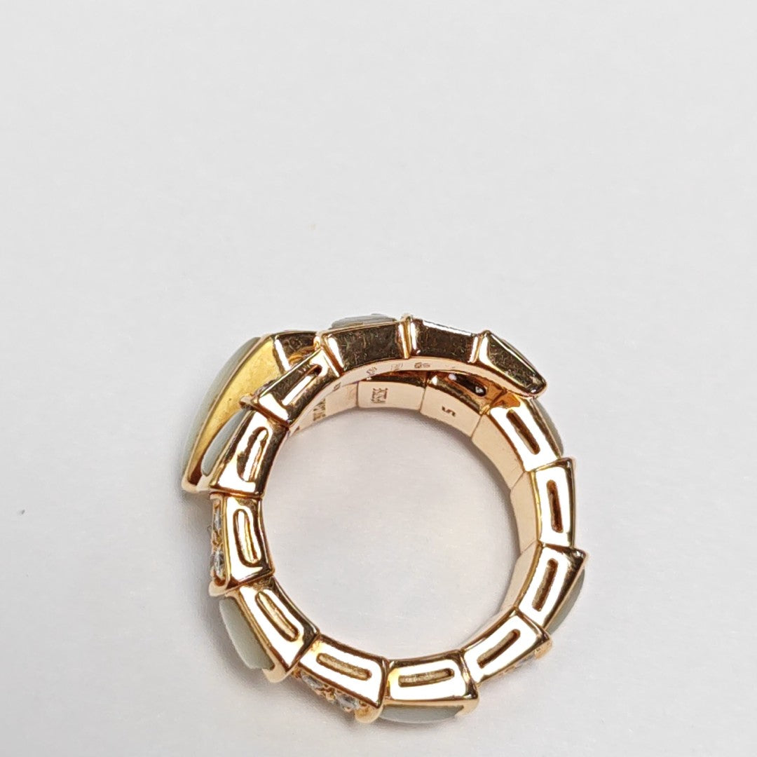 SERPENTI 18k Rose Gold Ring EU 48