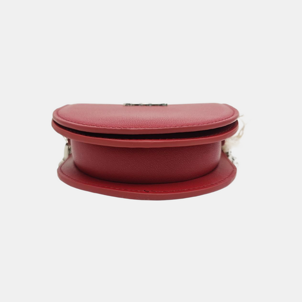 Calfskin Shoulder Bag Red