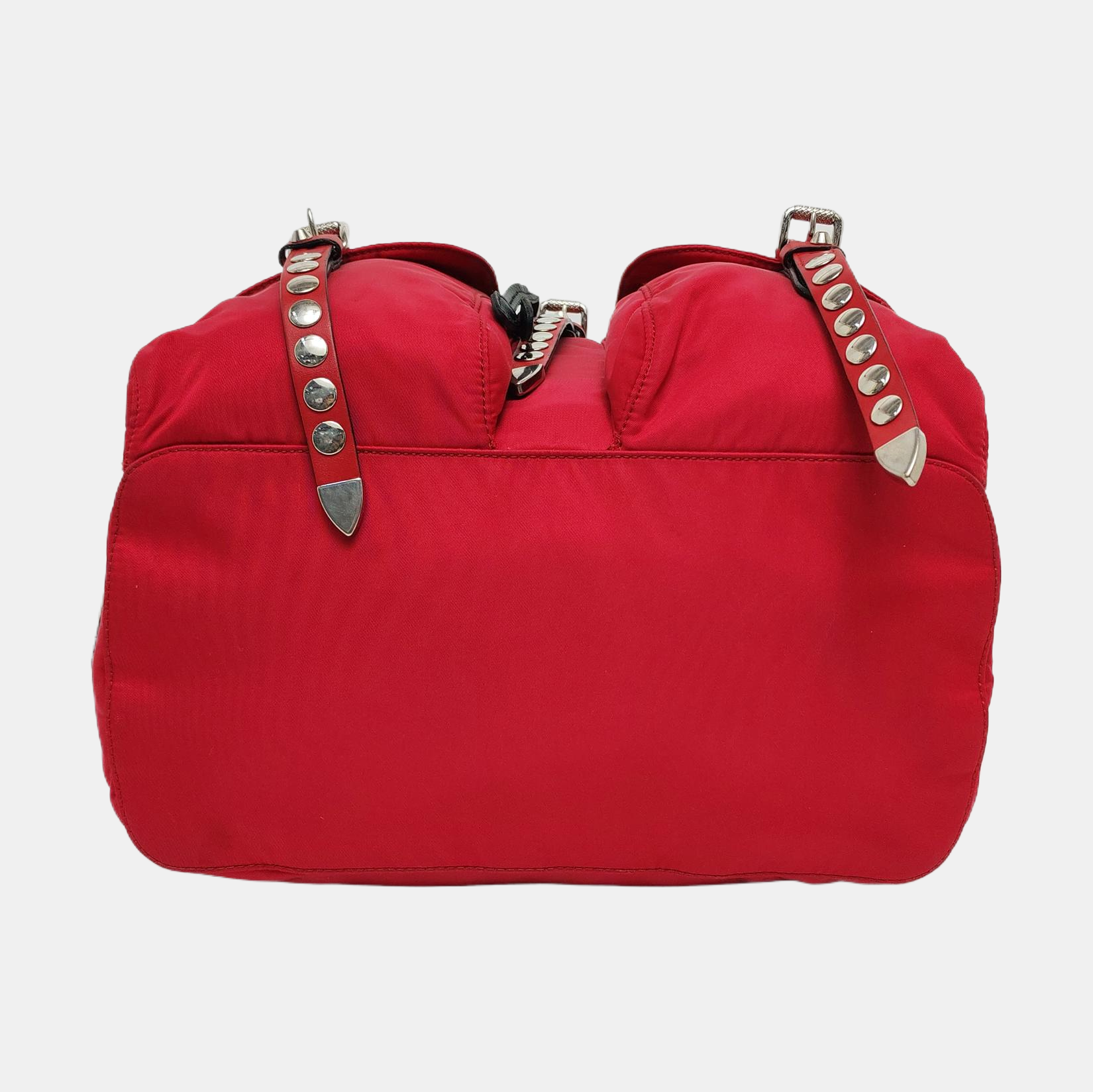 Black Nylon Nylon Red