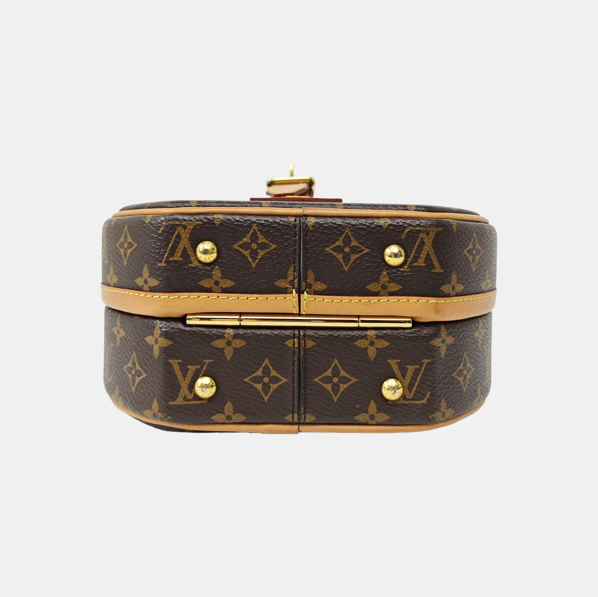BOITE CHAPEAU PM Monogram Coated Canvas Brown