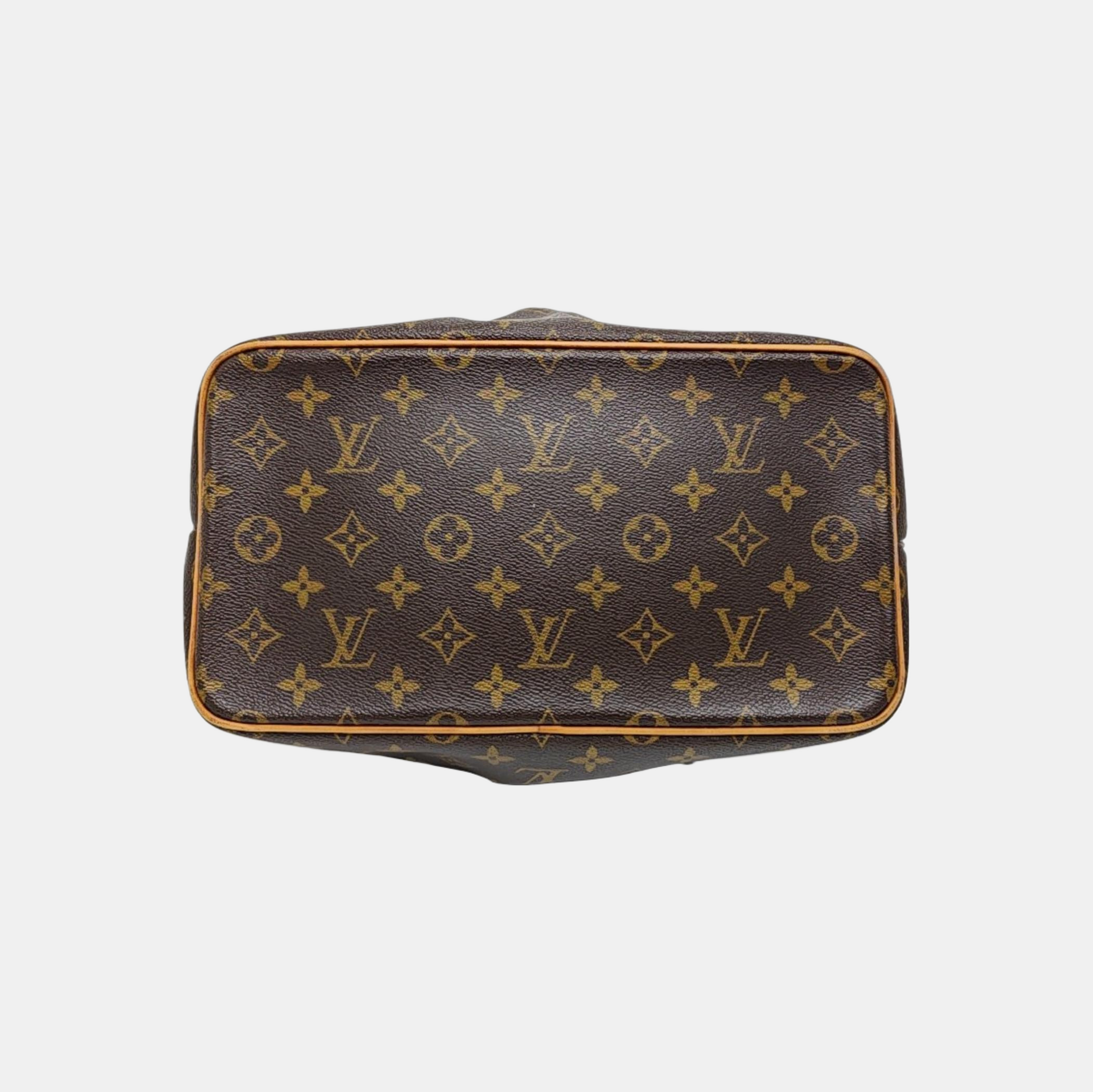 PALERMO PM Monogram Coated Canvas Brown
