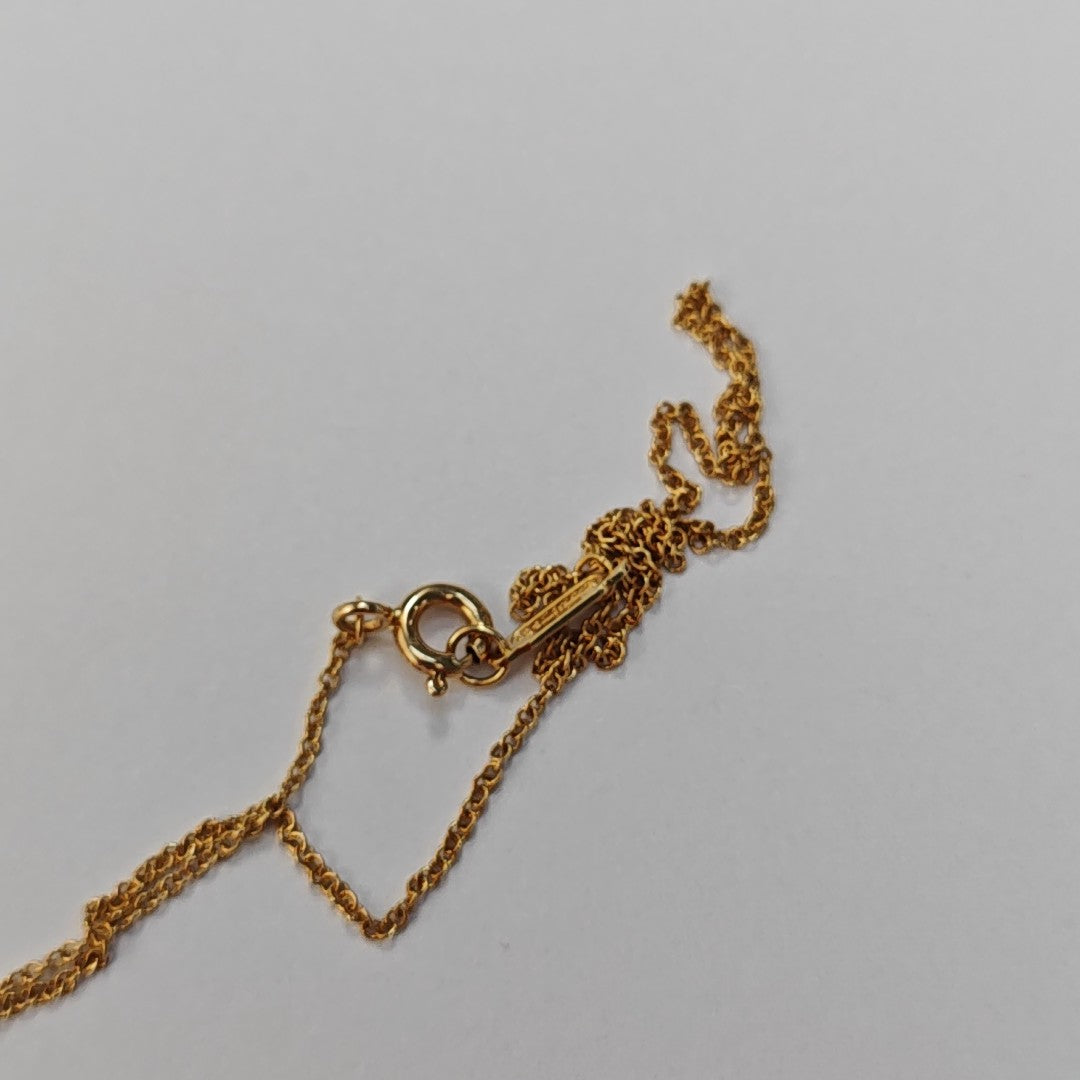 Tiffany Twist 18k Gold Rose Gold Necklace