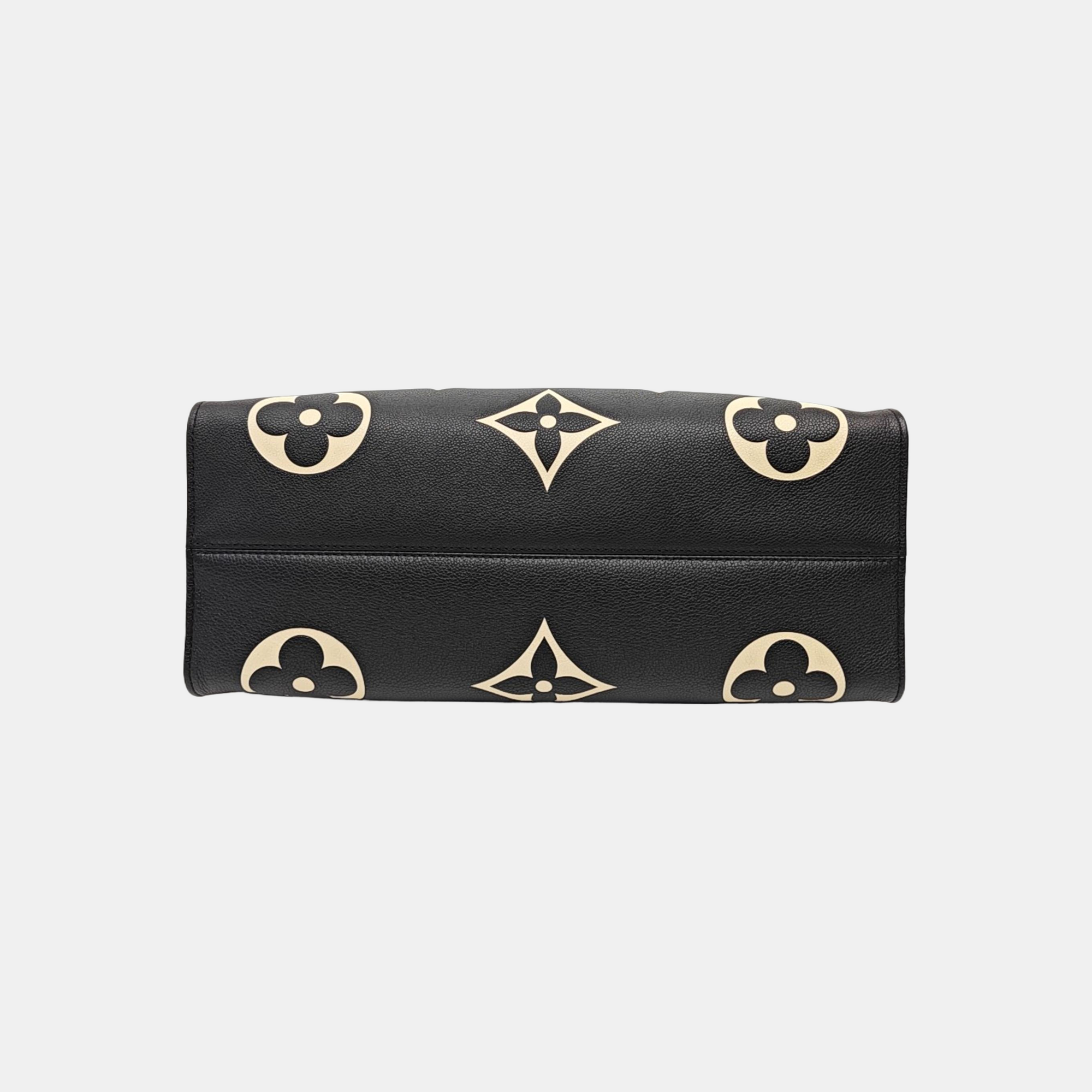 ONTHEGO GM Monogram Calfskin Black