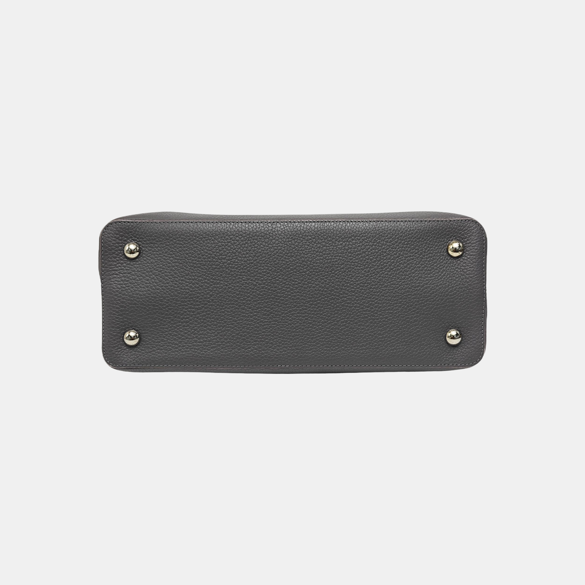 CAPUCINES GM Calfskin Gray