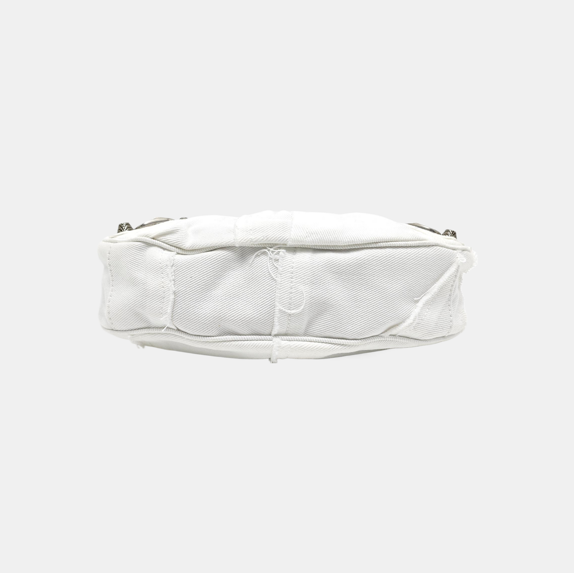 Le Cagole Mini Canvas White
