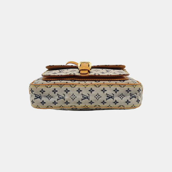JULIETTE Mini Monogram Denim Gray