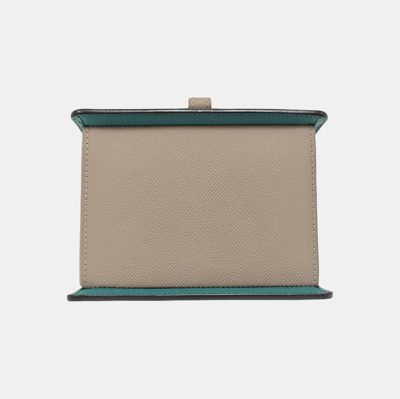Calfskin Top Handle Bag Gray