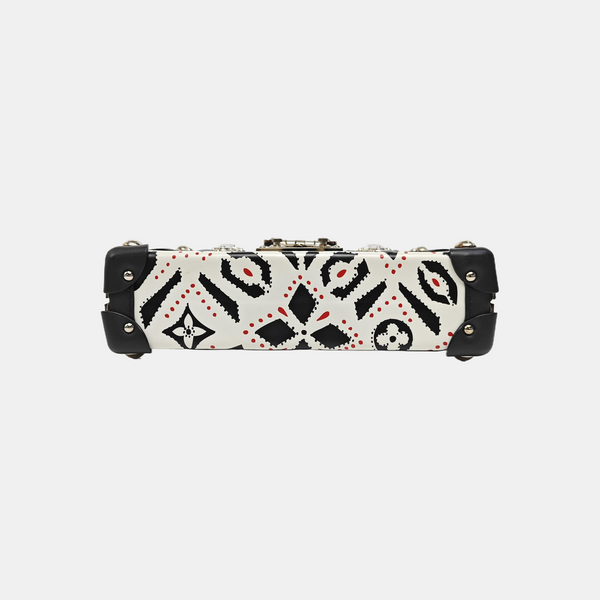 PETITE MALLE PM Calfskin White