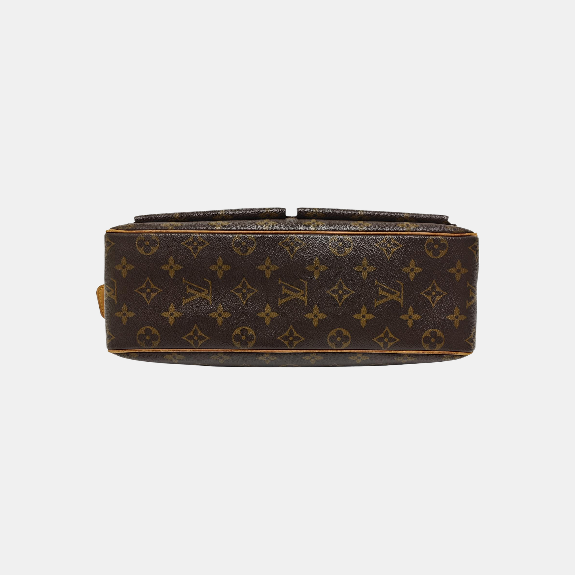 VIVA CITE Monogram Coated Canvas Brown