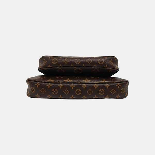 MULTI Monogram Coated Canvas Brown