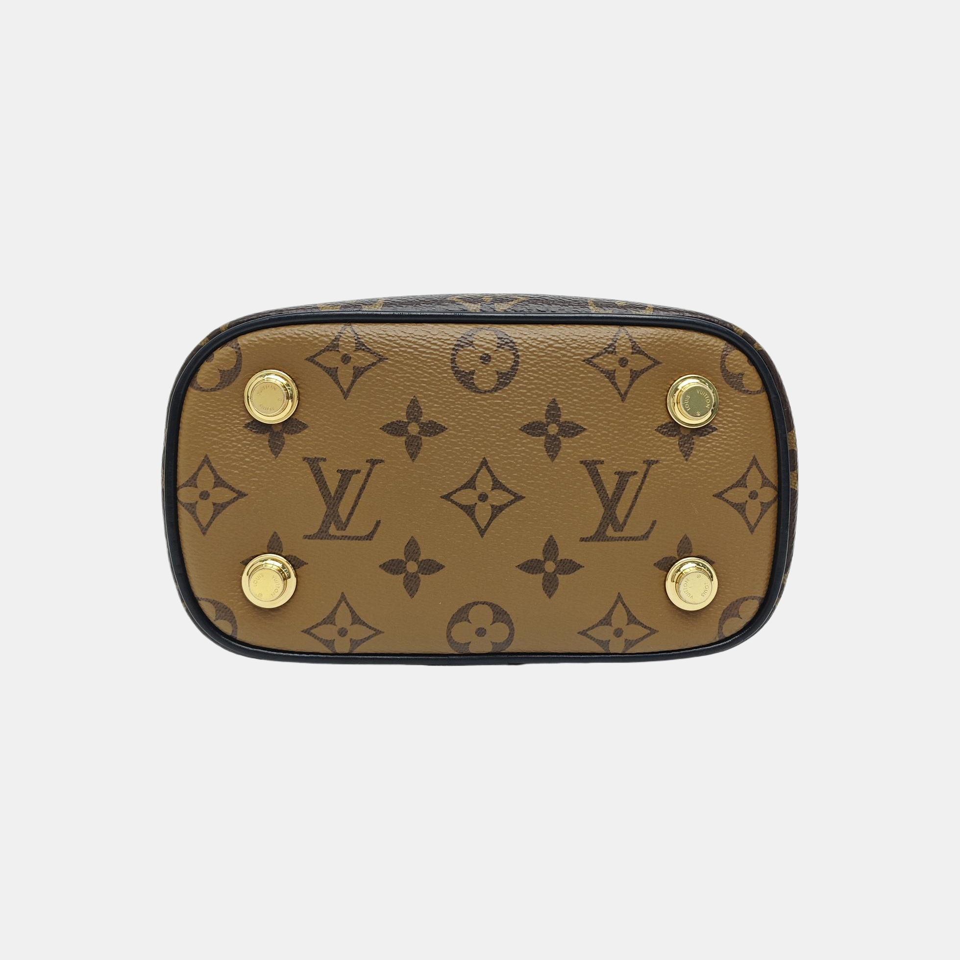 NICE Mini Monogram Coated Canvas Brown