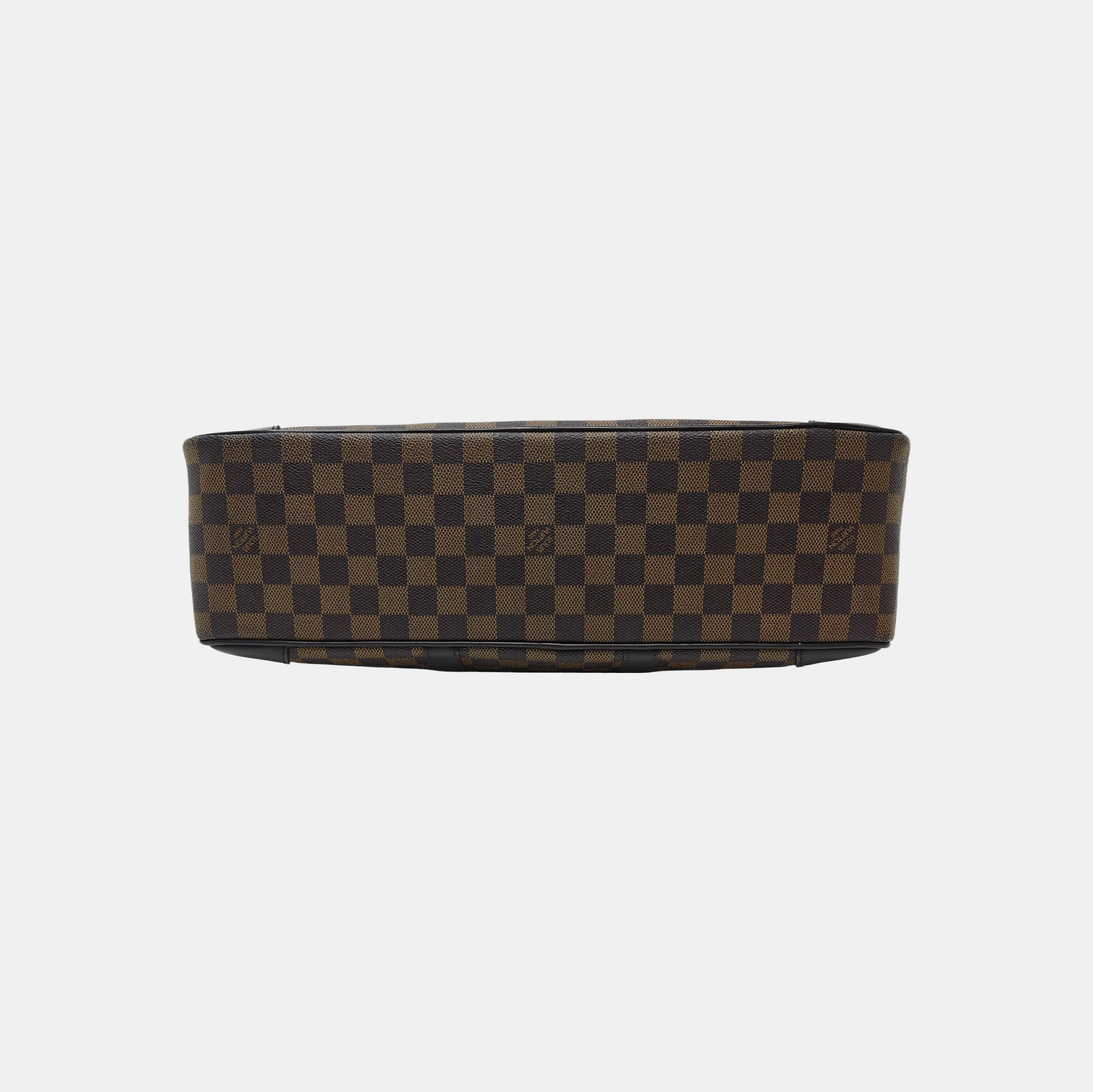 PORTE-DOCUMENTS GM Damier Ebene Coated Canvas Brown