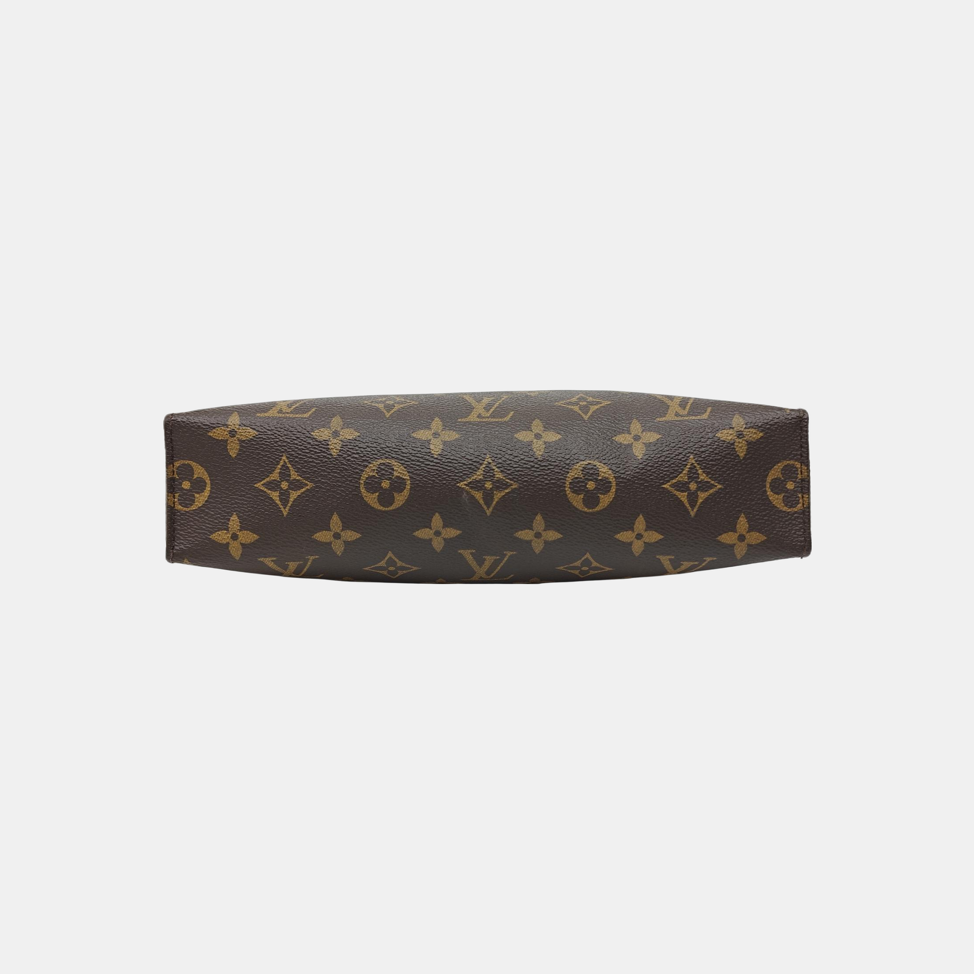 TOILET POCKET 26 Monogram Coated Canvas Brown