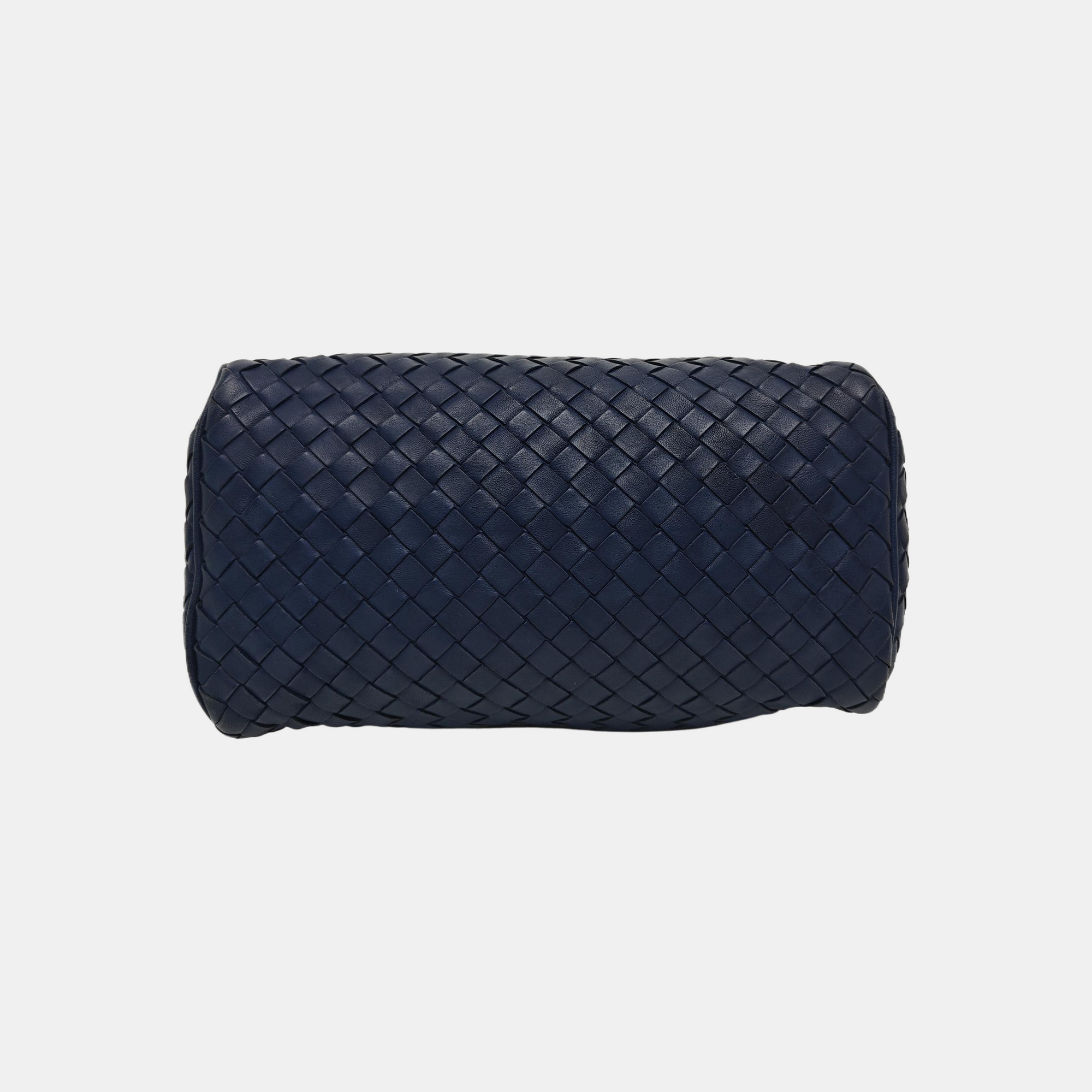 Lambskin Shoulder Bag Blue