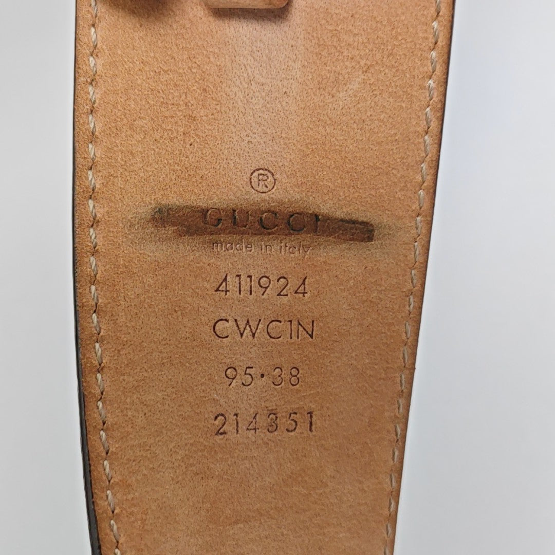 Leather Belt Green