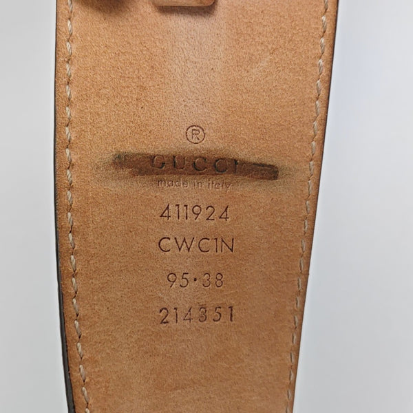 Leather Belt Green