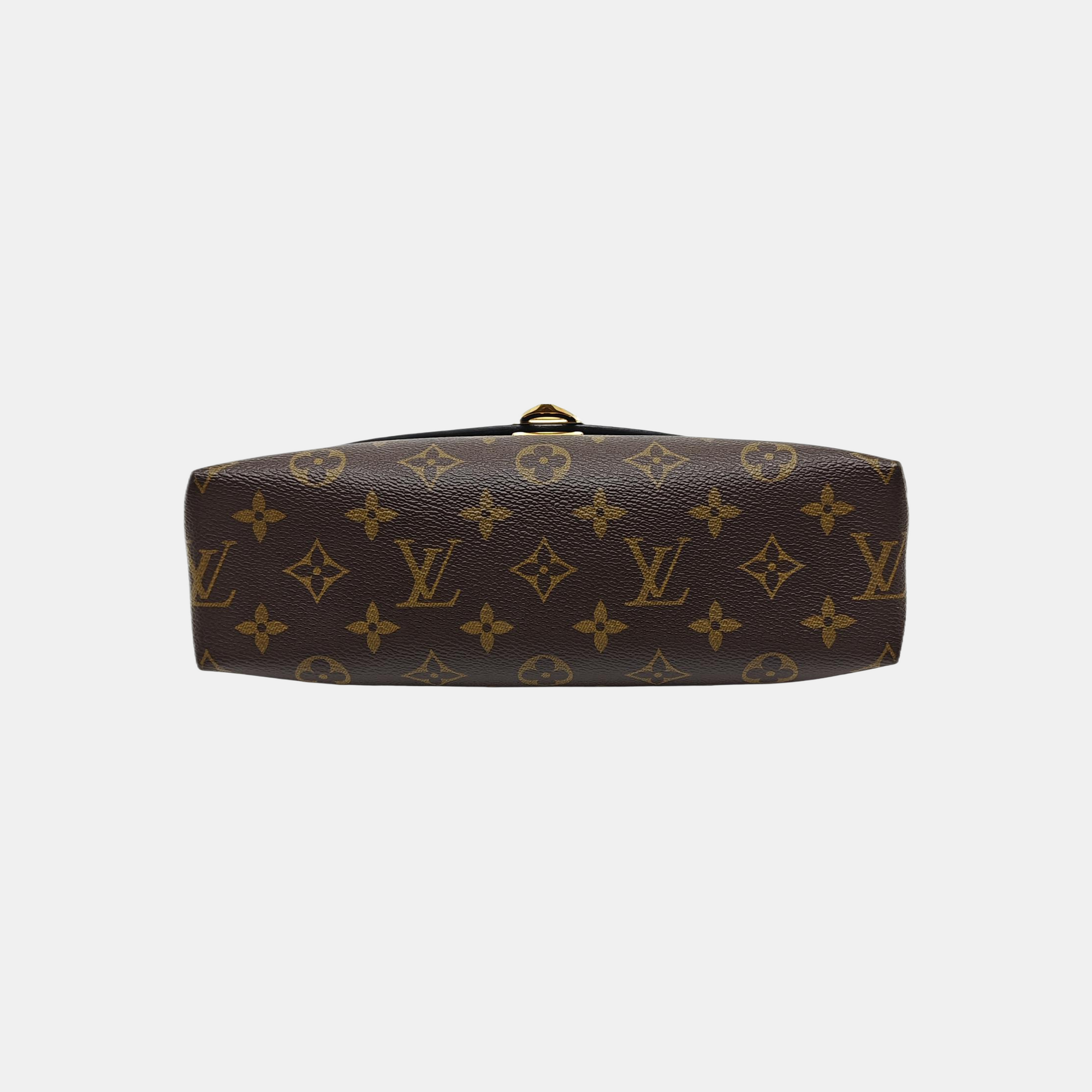 SAINT PLACIDE Monogram Coated Canvas Brown
