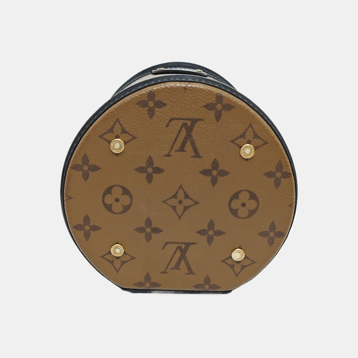 CANNES PM Monogram Coated Canvas Brown