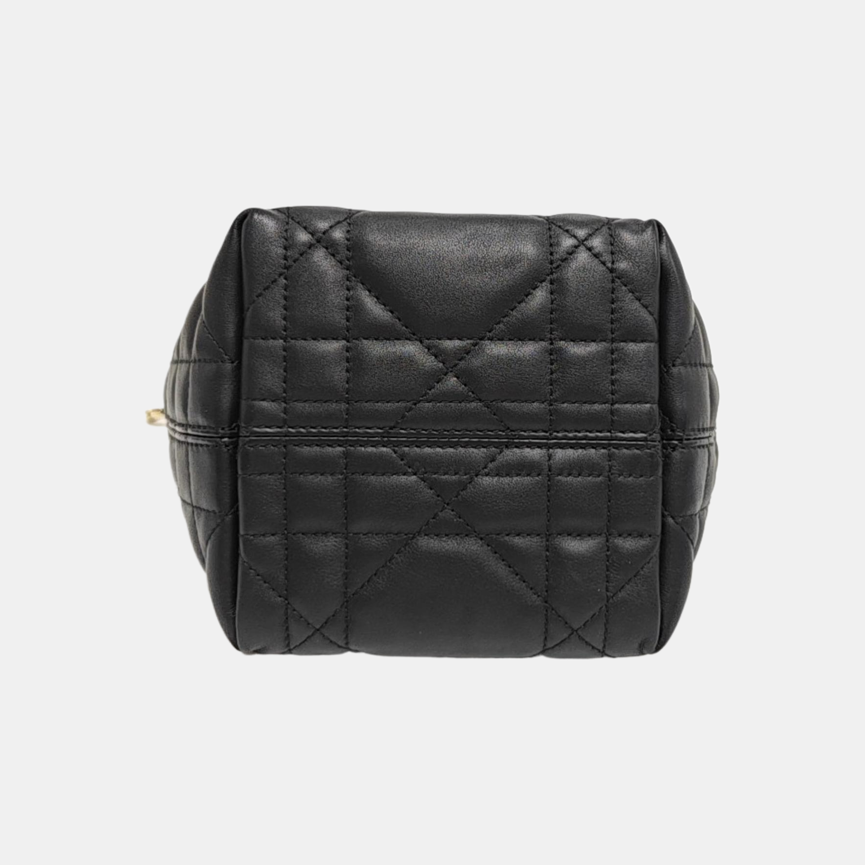 Toujours Nano Cannage Calfskin Black