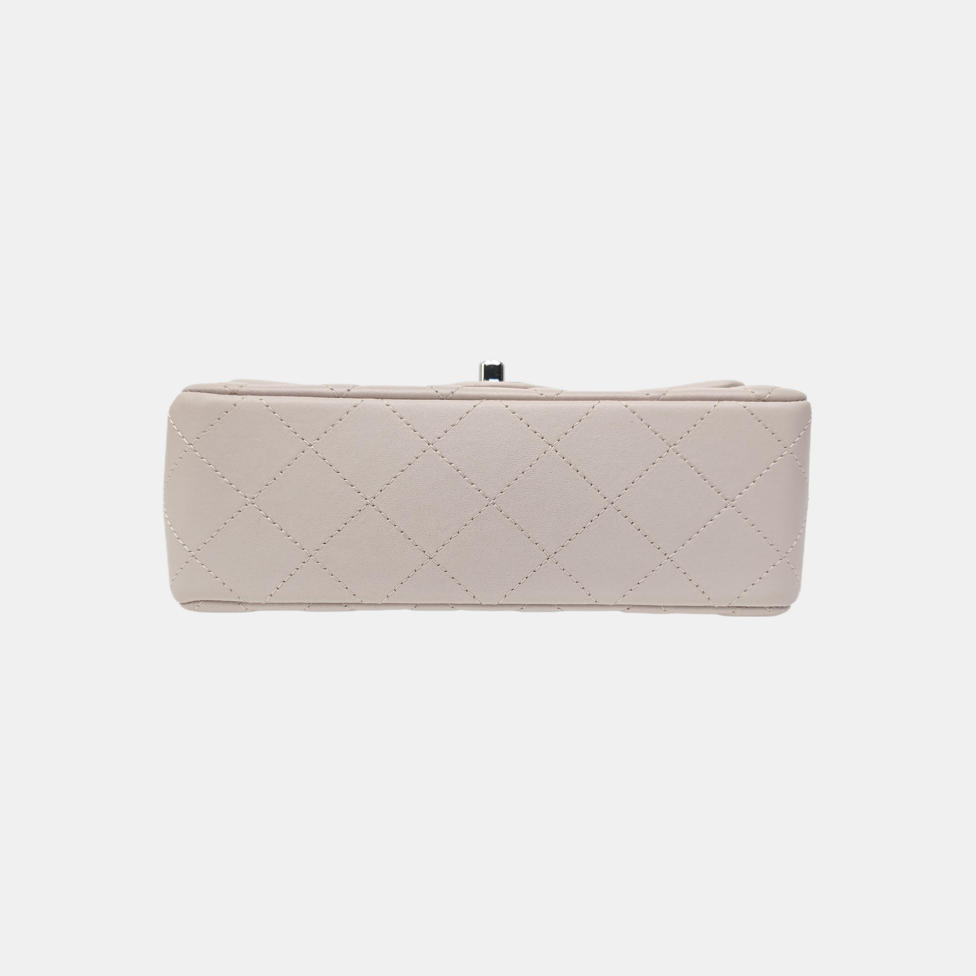 CLASSIC FLAP Mini Quilted Lambskin Pink