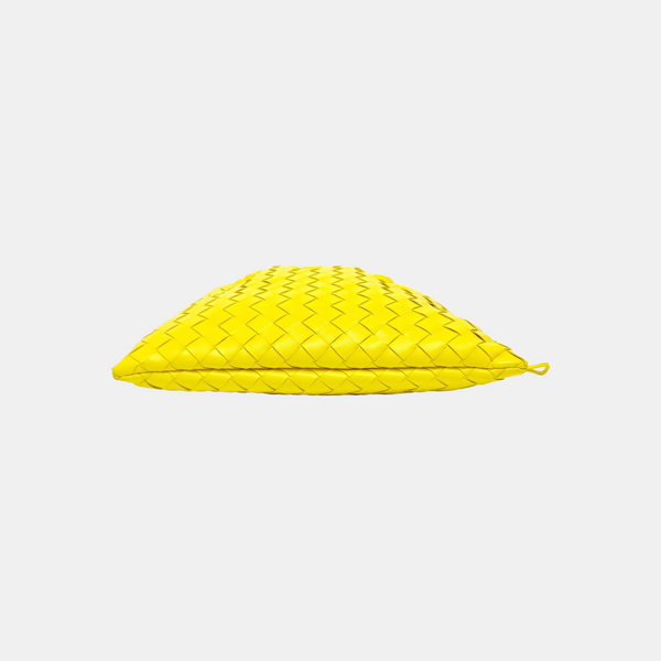 The Pouch Large Calfskin Yellow