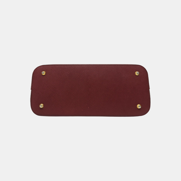 Canvas Top Handle Bag Small Beige