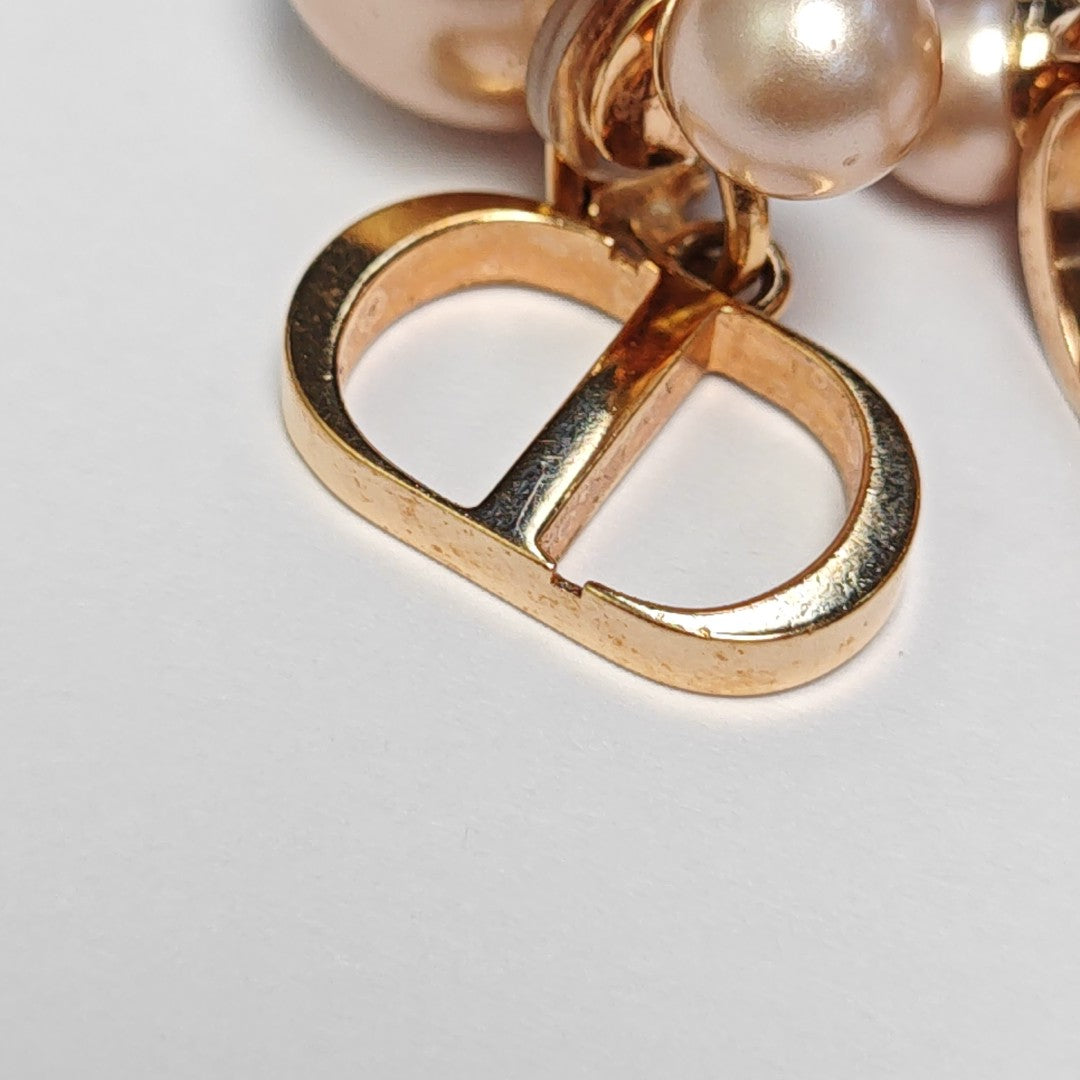Dior Tribales Metal Pink Earrings