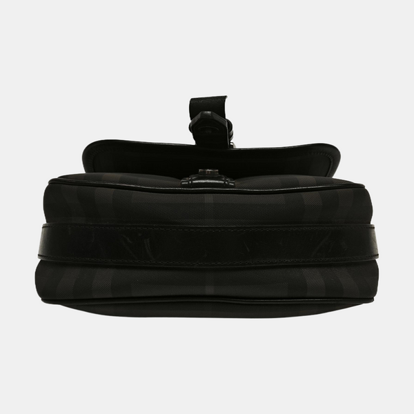 Coated Canvas Crossbody Bag Multicolor