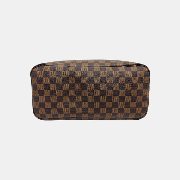 NEVERFULL MM Damier Ebene Coated Canvas Brown