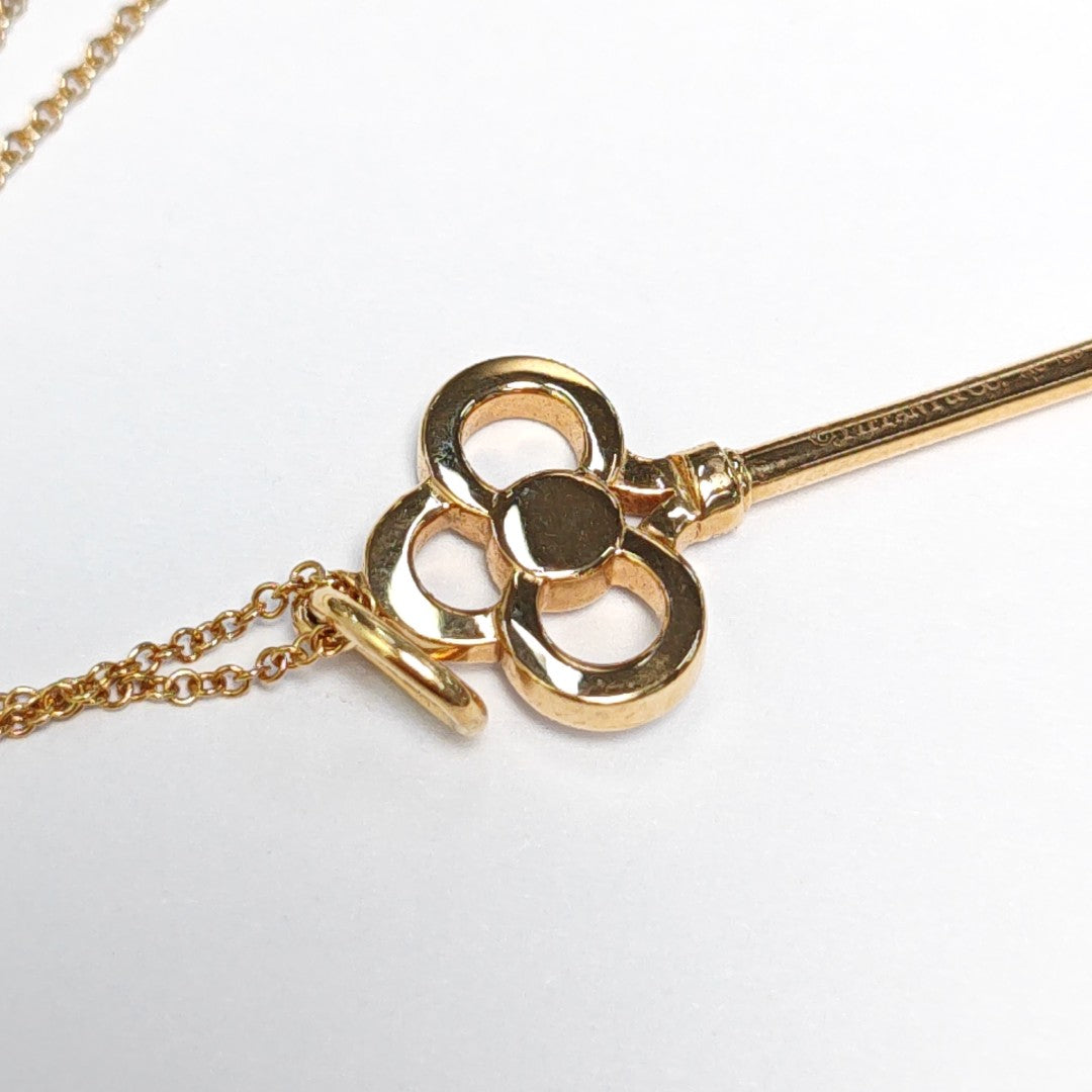 Tiffany Keys 18k Rose Gold Necklace