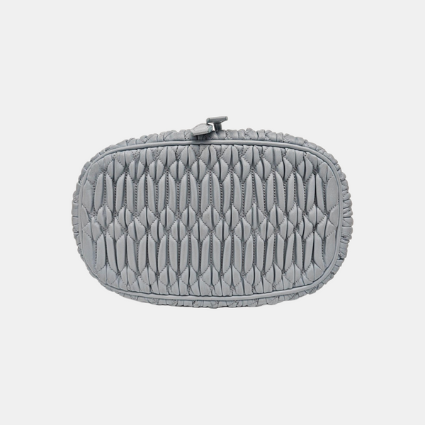 Glacé Calf Quilted Lambskin Blue