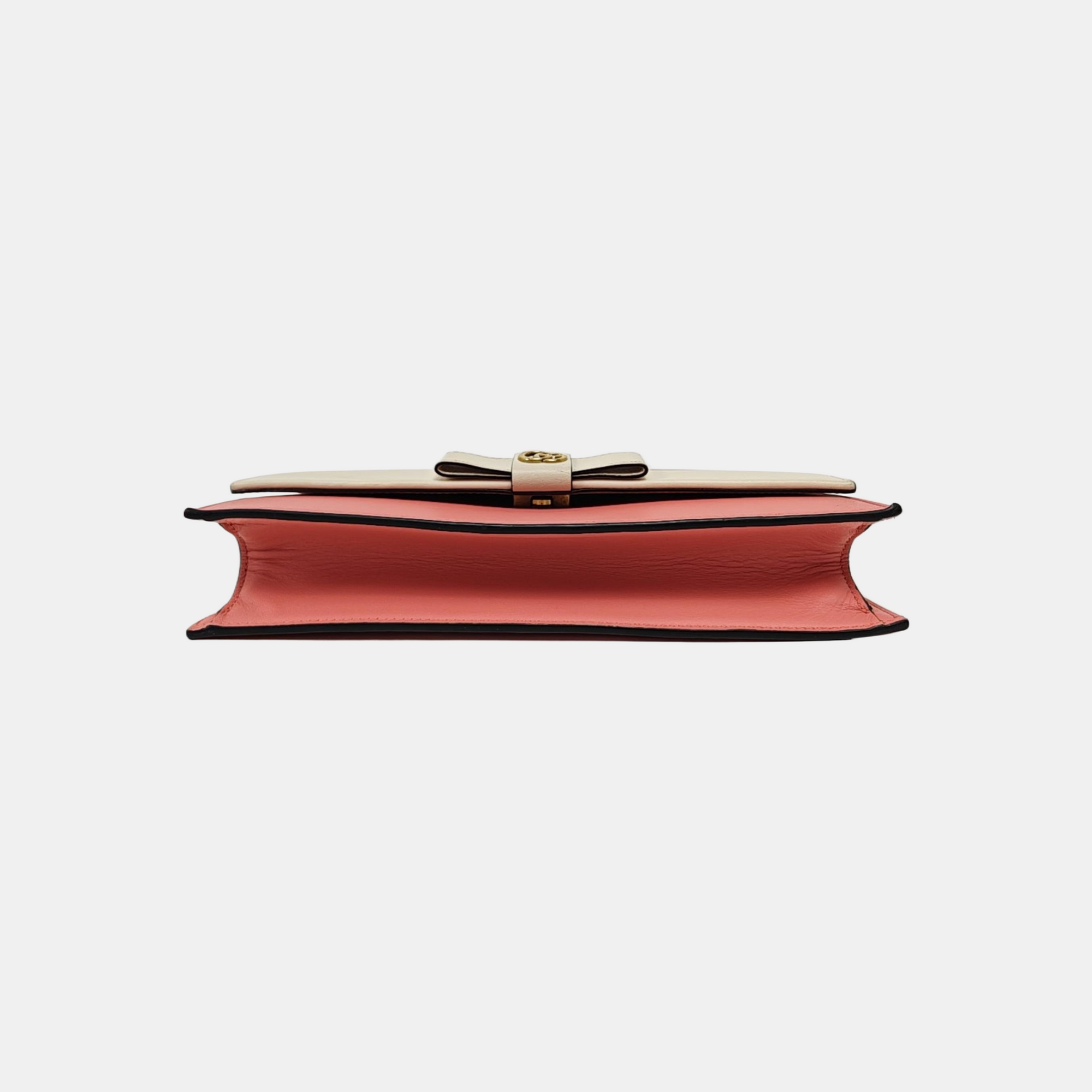 Calfskin Shoulder Bag Pink