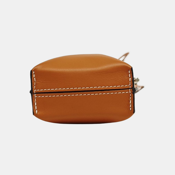 Calfskin Crossbody Bag Brown