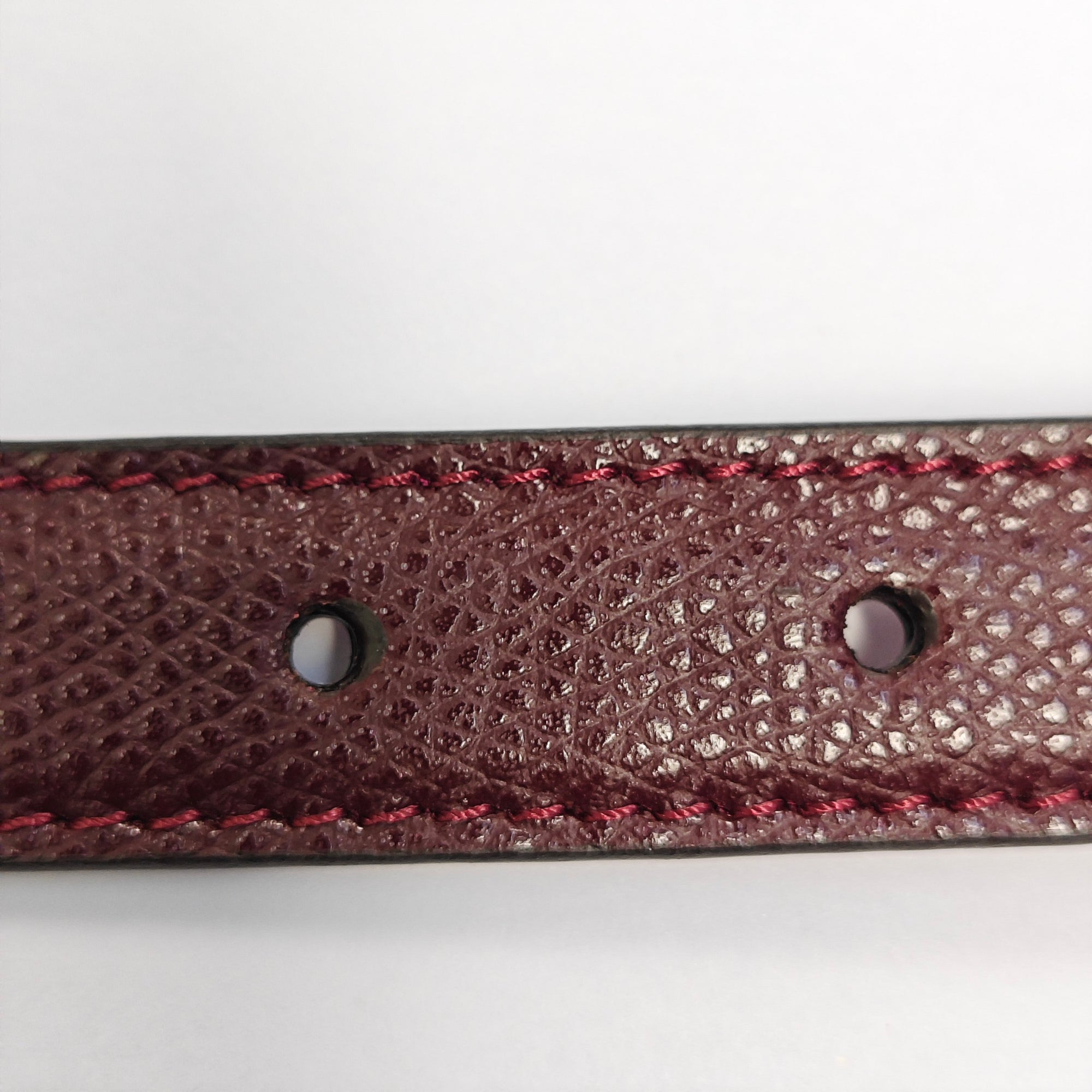 Leather Belt Purple