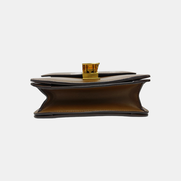 CLASSIC BOX Mini Calfskin Brown
